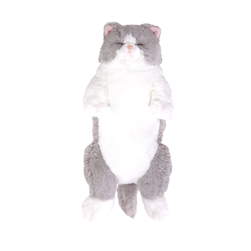 Sunlemon Lap Cat Sleeping Gray + White