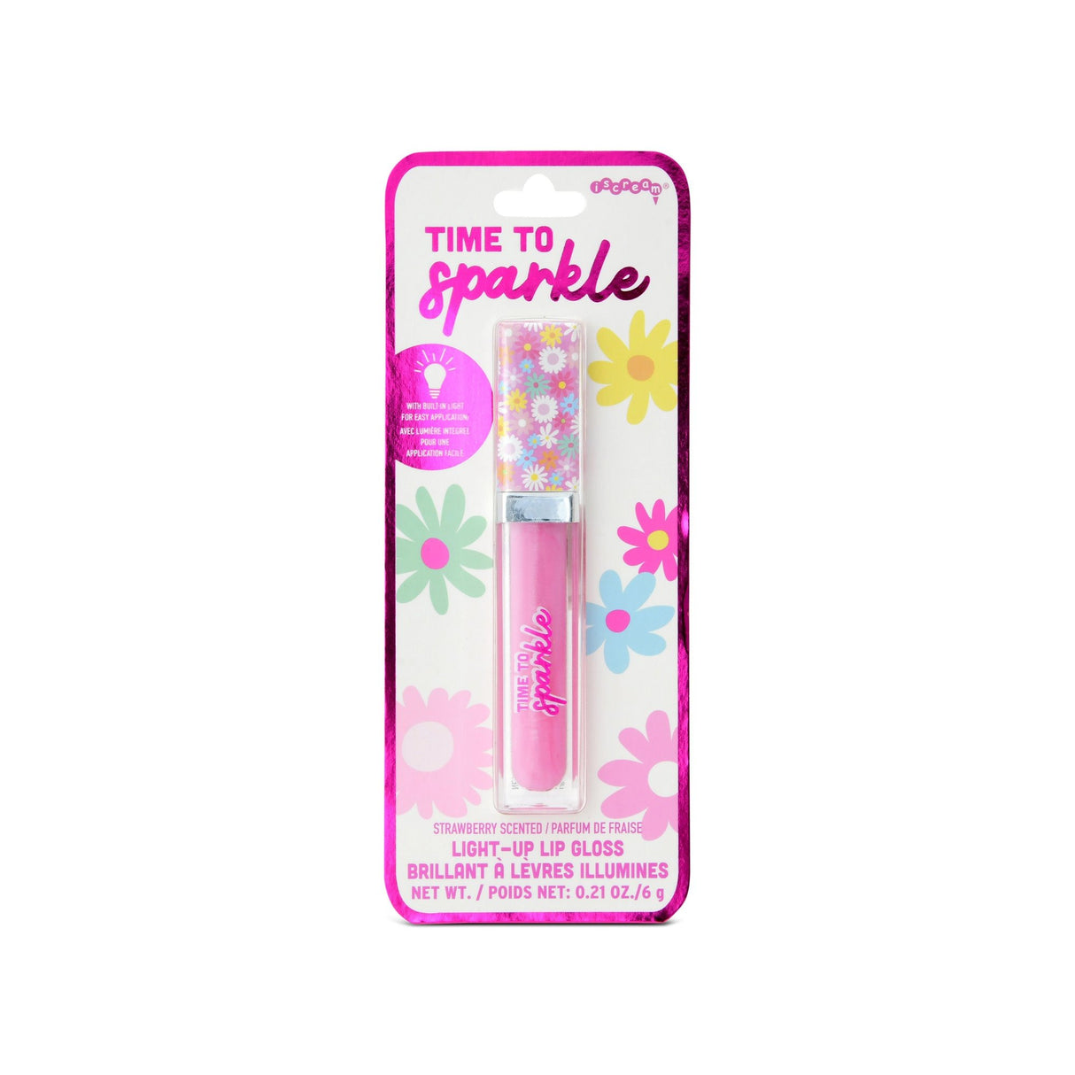 Time To Sparkle Light Up Lip Gloss