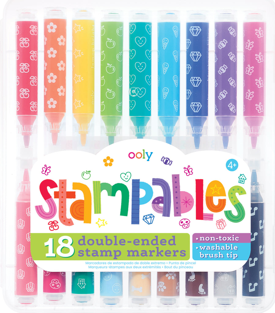 Stampables Double Ended Stamp Markers - Set of 18