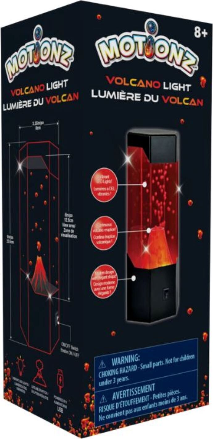 Led Volcano Lamp