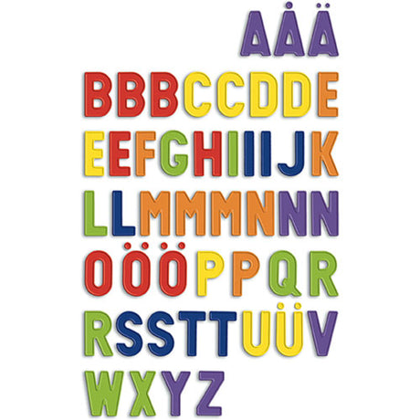 Upper Case Magnetic Letters