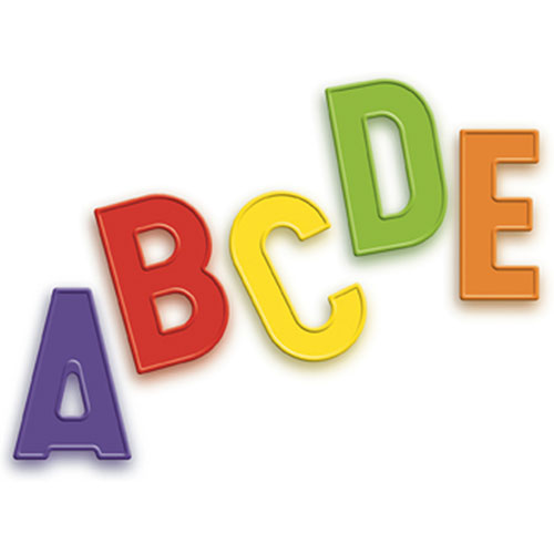 Upper Case Magnetic Letters