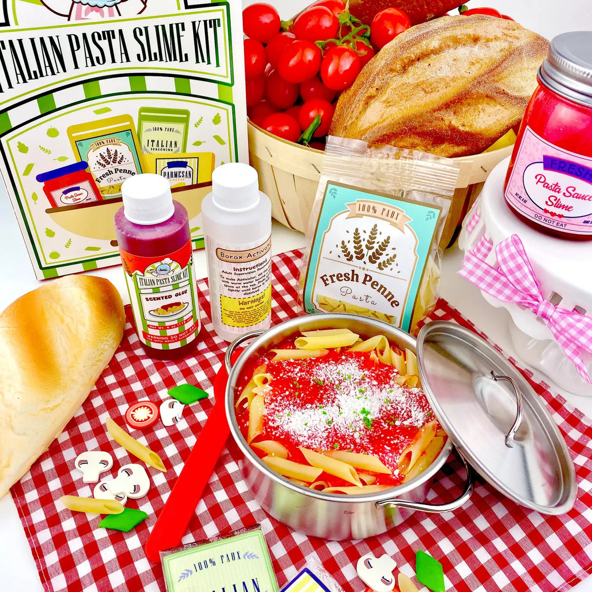Kawaii Slime Co Shelly Italian Pasta Slime Kit