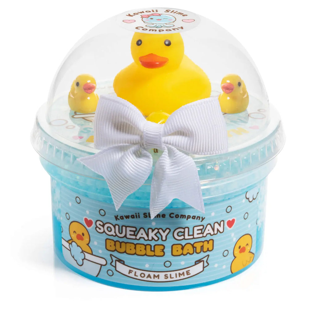 Kawaii Squeakly Clean Bubble Bath Floam Slime
