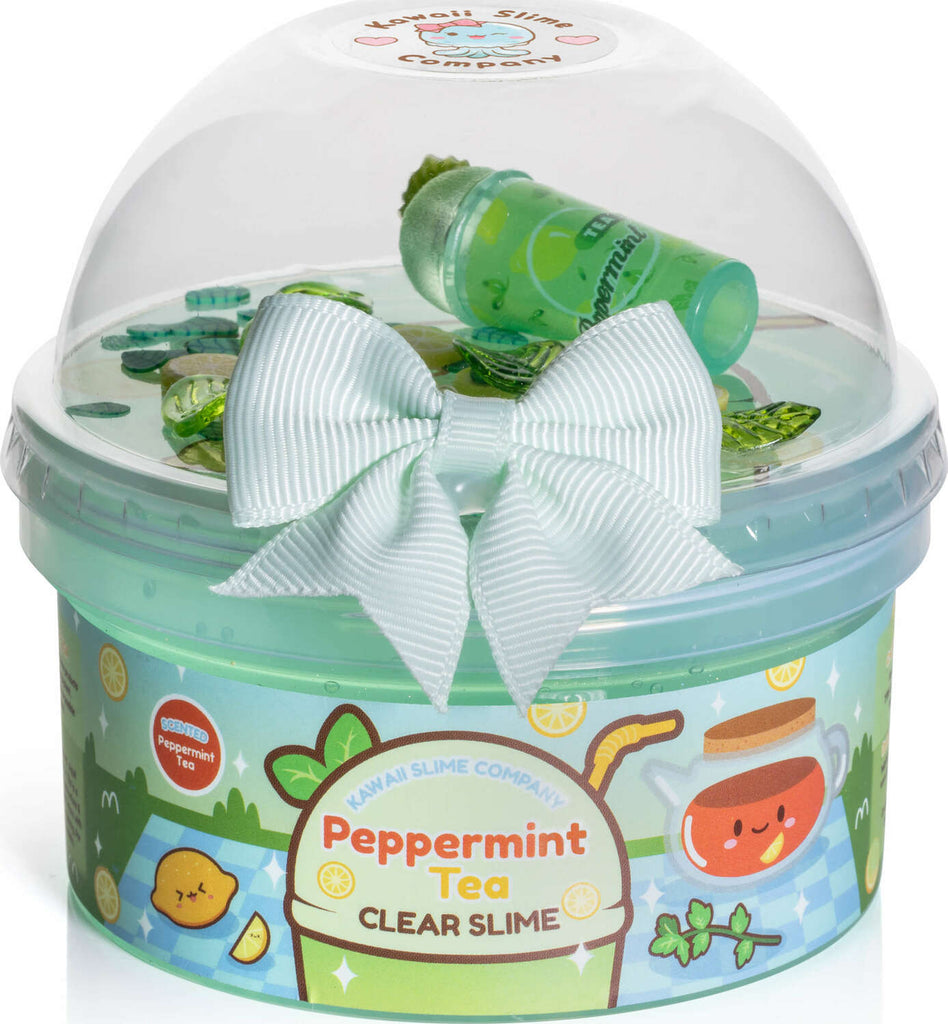 Peppermint Tea Clear Slime