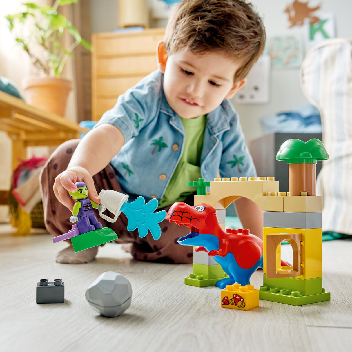 LEGO DUPLO Disney: Dinosaur Spidey-Rex vs. Green Goblin
