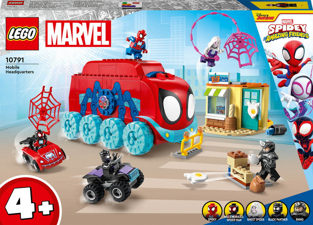 LEGO® Marvel Super Heroes Team Spidey's Mobile Headquarters