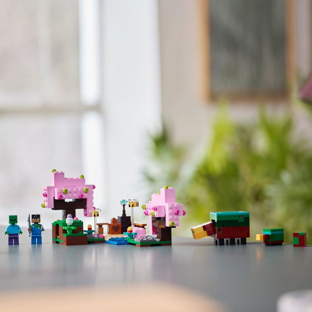 LEGO Minecraft: The Cherry Blossom Garden