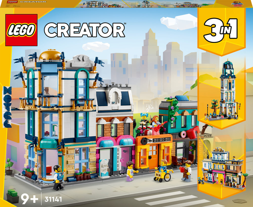 LEGO® Creator 3 in 1 Main Street Building Toy Set