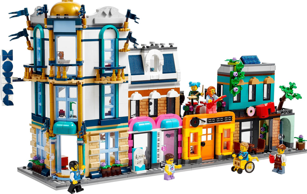 LEGO® Creator 3 in 1 Main Street Building Toy Set