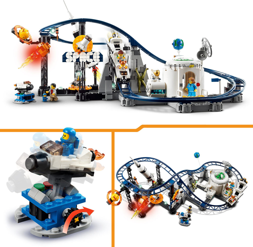 LEGO® Creator 3 in 1 Space Roller Coaster Set