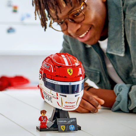 LEGO® Editions Scuderia Ferrari HP Charles Leclerc Helmet