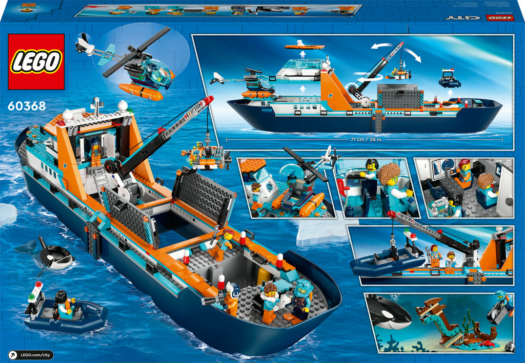 LEGO® City Arctic Explorer Ship Large Boat Toy