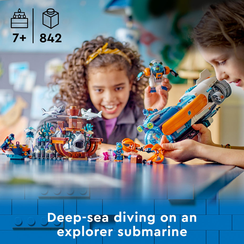 LEGO® City Deep-Sea Explorer Submarine Toy