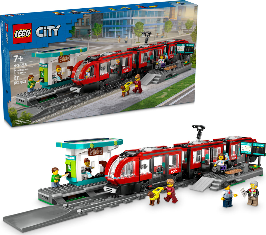 LEGO City Trains: Downtown Streetcar and Station