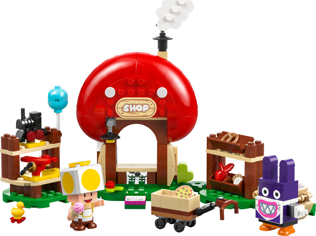 LEGO® Super Mario™ Nabbit at Toad's Shop Expansion Set