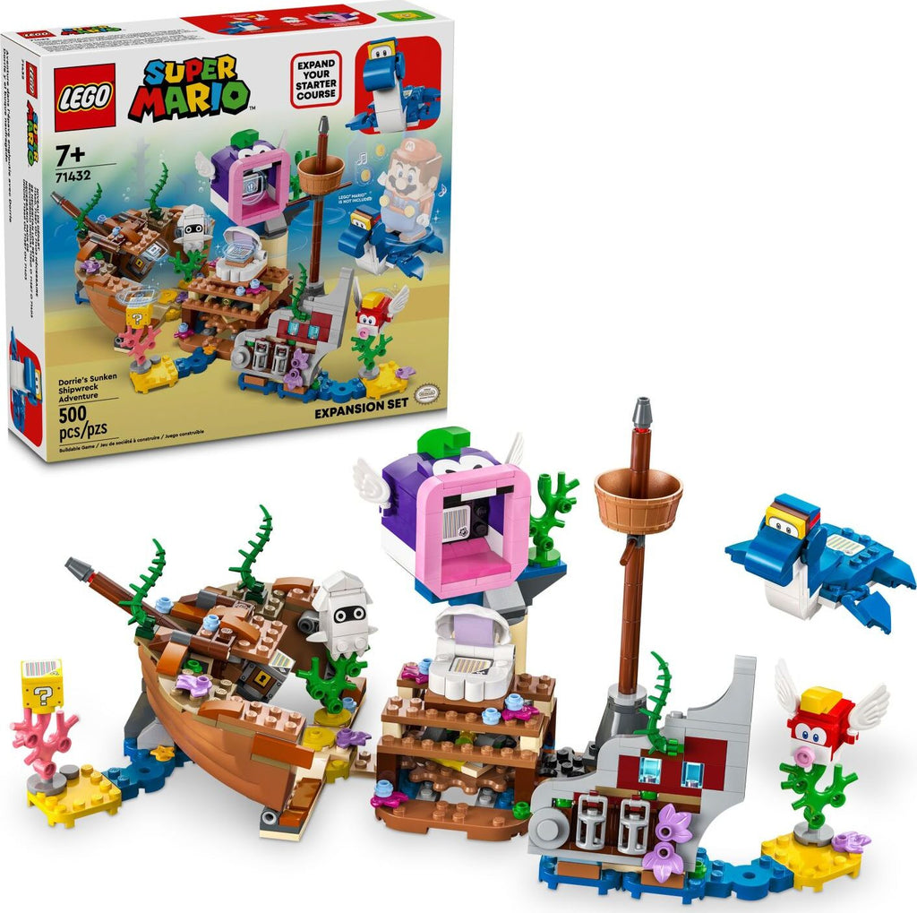 LEGO® Super Mario™ Dorrie's Sunken Shipwreck Adventure Expansion Set