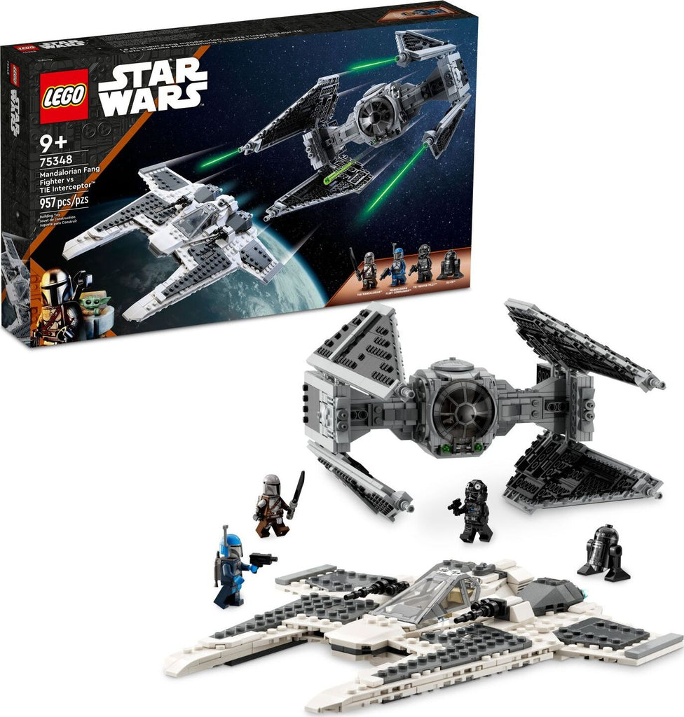 LEGO® Star Wars™: Mandalorian Fang Fighter vs. TIE Interceptor™