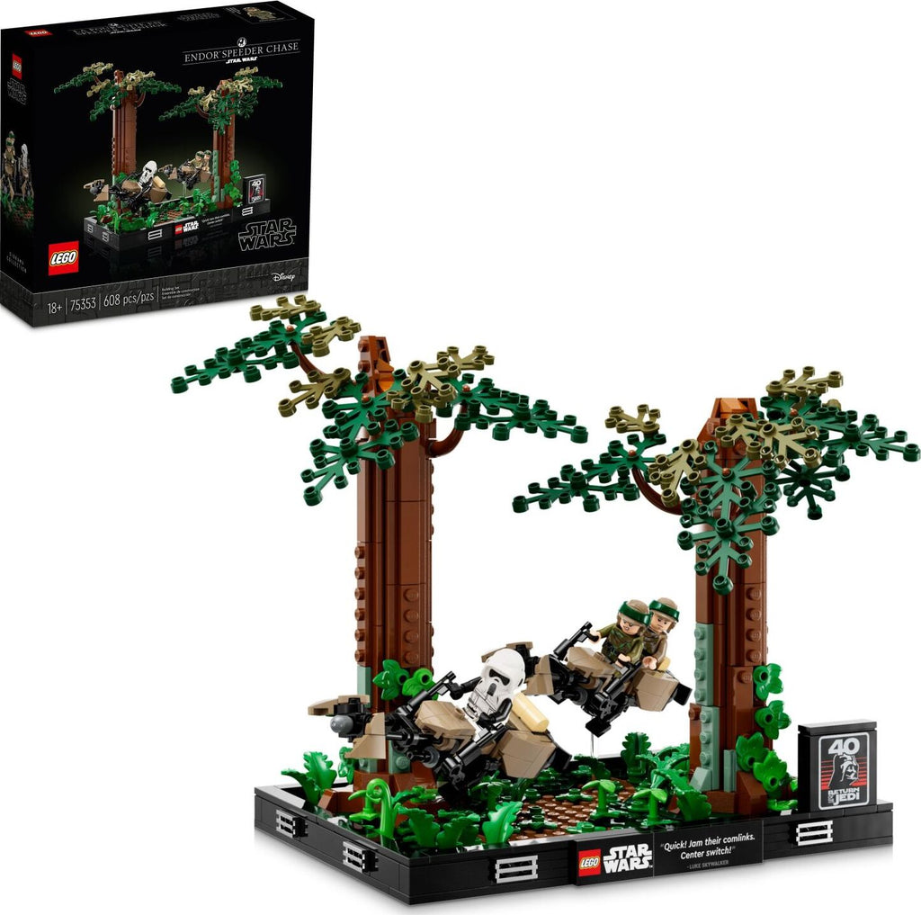 LEGO® Star Wars™: Endor™ Speeder Chase Diorama