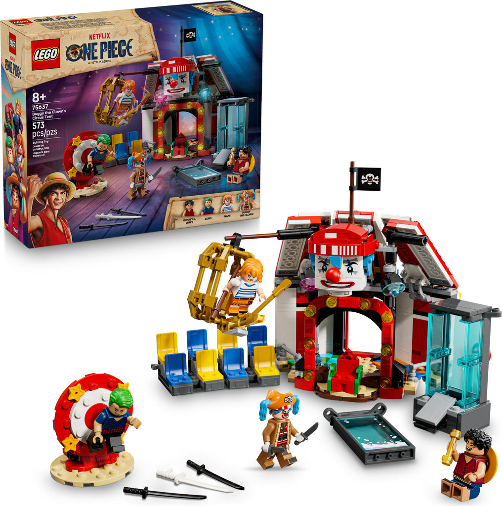 LEGO One Piece 75637 Buggy The Clown Circus Tent – Turner Toys
