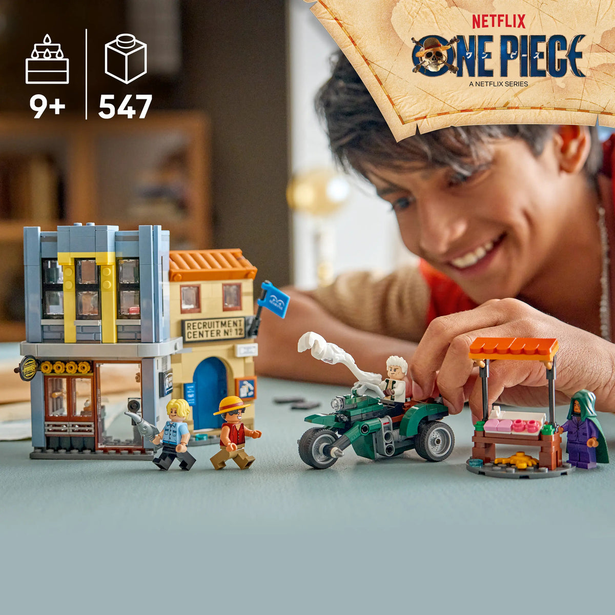 LEGO® ONE PIECE Showdown with Captain Smoker
