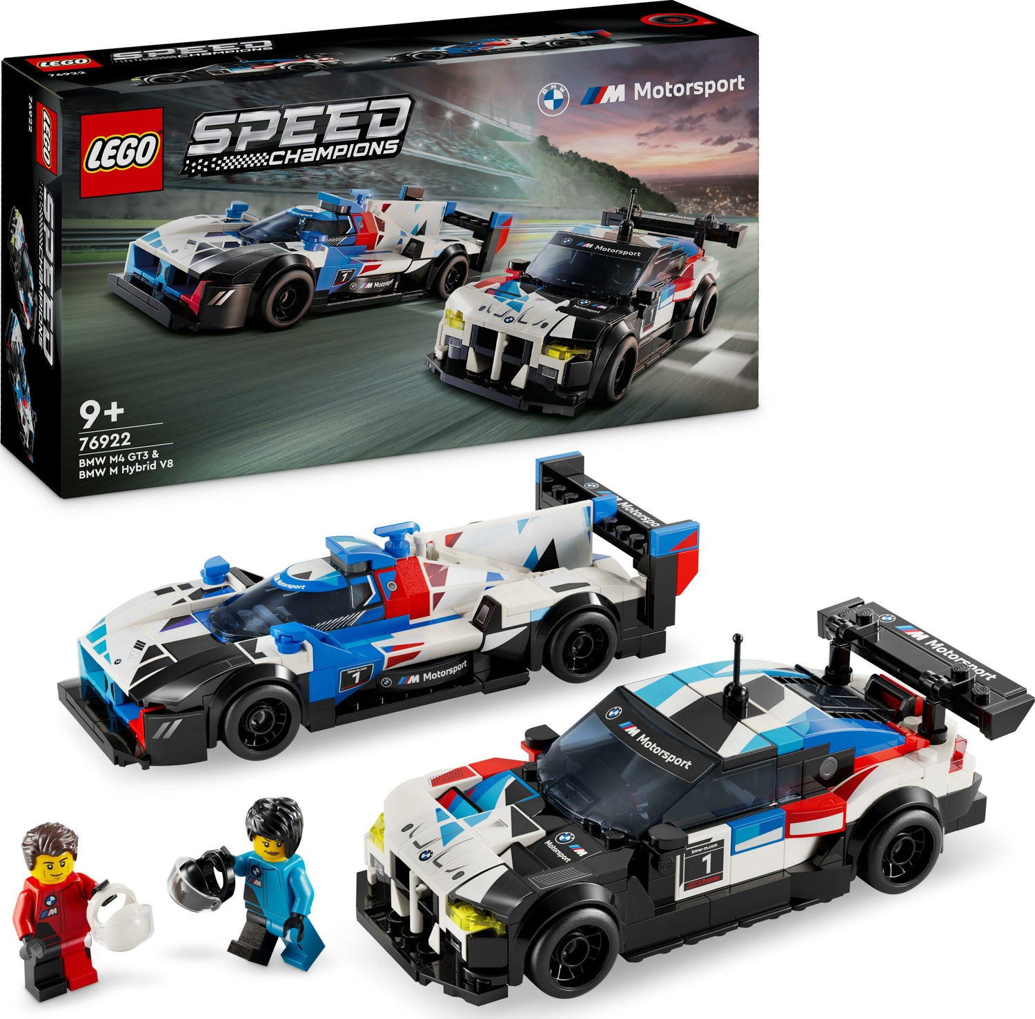 LEGO Speed 76922 BMW M4 GT3 & BMW M Hybrid V8 Race Cars – Turner Toys