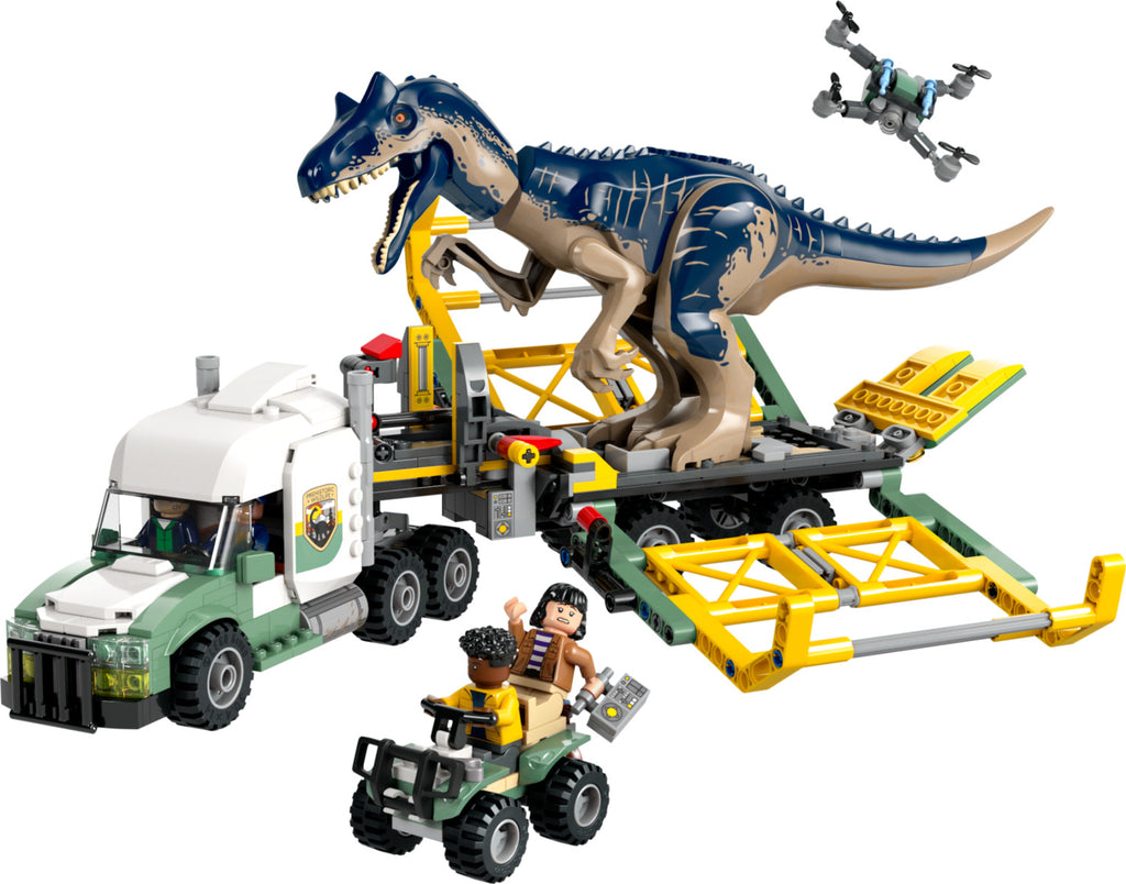 LEGO Jurassic World: Dinosaur Missions: Allosaurus Transport Truck