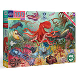 Love of Octopuses & Friends 100 Piece Puzzle