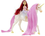 Breyer Magical Unicorn Sky & Fantasy Rider Meadow