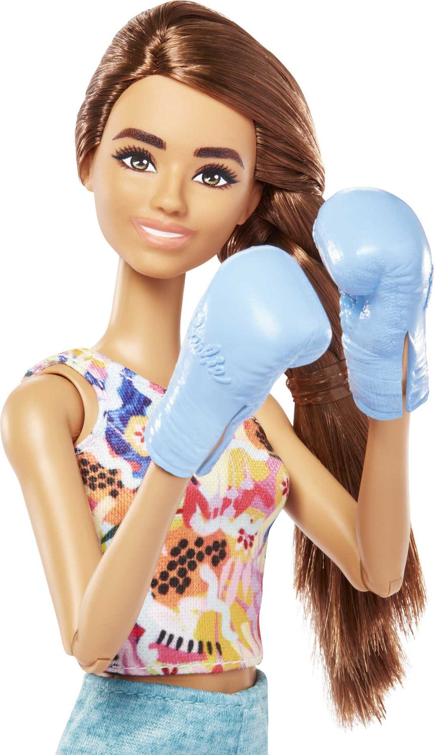 Barbie Doll with Puppy, Workout Outfit, Roller Skates and Tennis