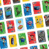  UNO Disney and Pixar Toy Story 5 Card Game for Kid, Adult & Family Nights, Deck Inspired by the Movie