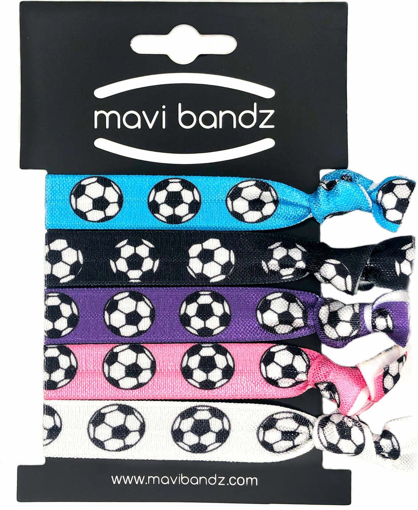 Soccer Hair Ties