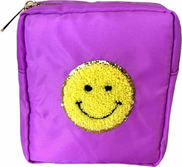 Varsity Smiley Bag