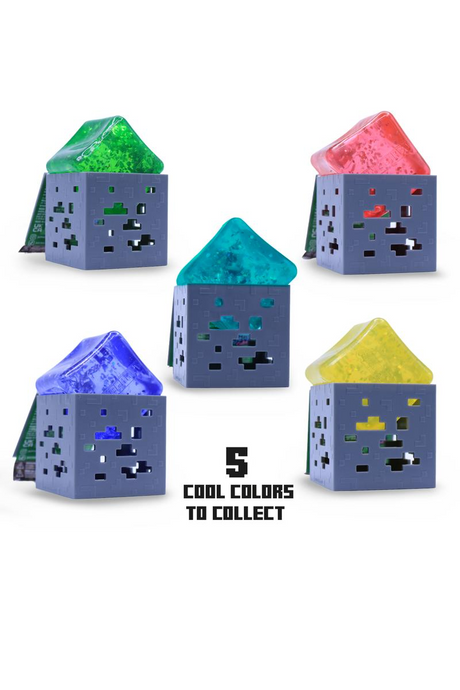 Minecraft Jelly Cube Squishy Toy Mystery Box