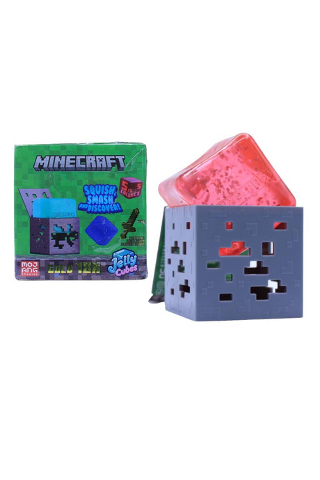 Minecraft Jelly Cube Squishy Toy Mystery Box