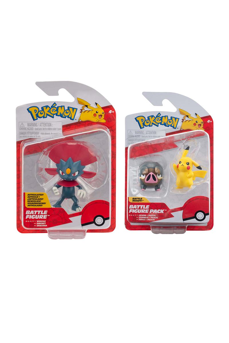 Pokemon Battle 2" & 3" Figure Packs Asst