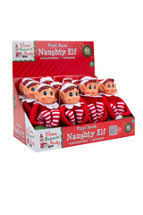 Elves Behaving Badly 12" Elfie and Elvie Plush Dolls