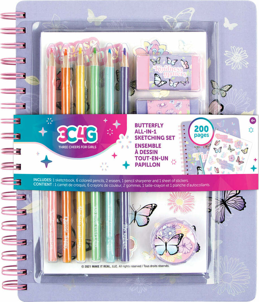Butterfly All-In-1 Sketching Set