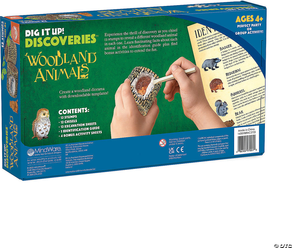 Dig it Up! Woodland Animals Excavation Kit