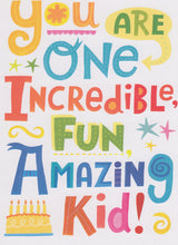 Incredible Birthday Card