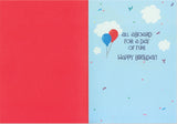 Choo Choo Train Foil Card