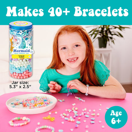 Bead Jewelry Jar - Mermaid