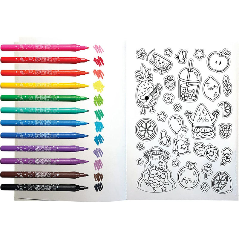 Yummy Yummy: Scented Coloring Kit