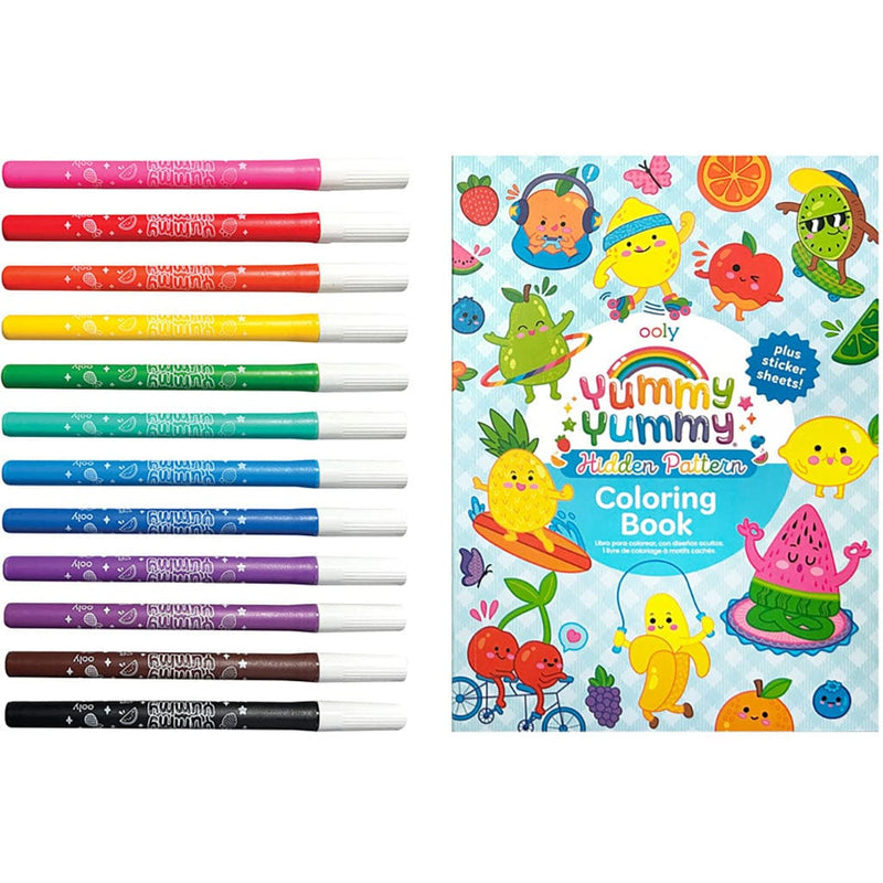 Yummy Yummy: Scented Coloring Kit