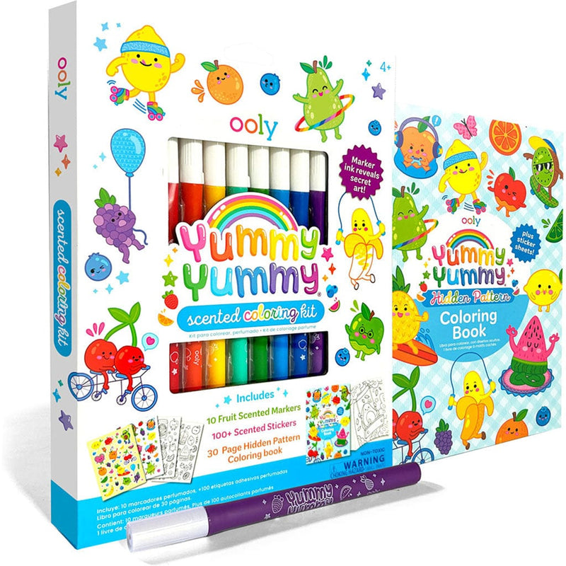 Yummy Yummy: Scented Coloring Kit