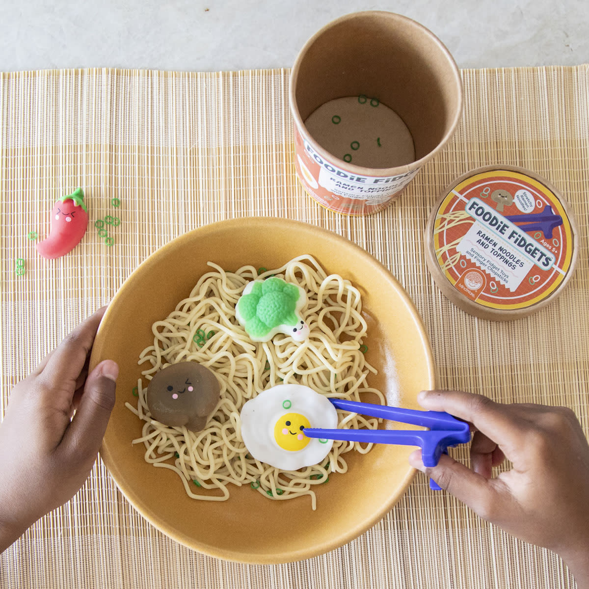 Foodie Fidgets Ramen Bowl
