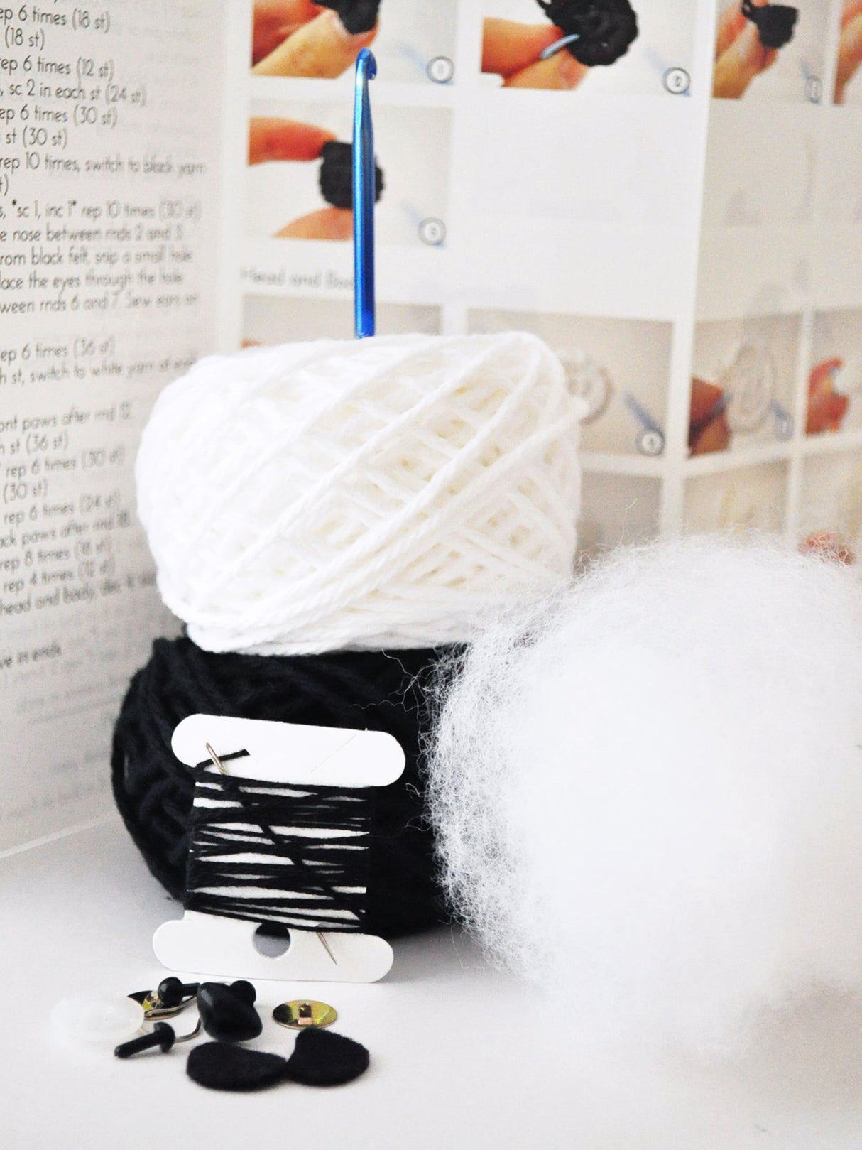 Panda Crochet Kit