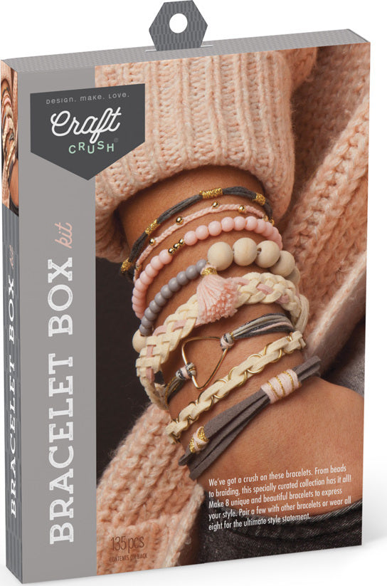 Craft Crush® Bracelet Box – Blush