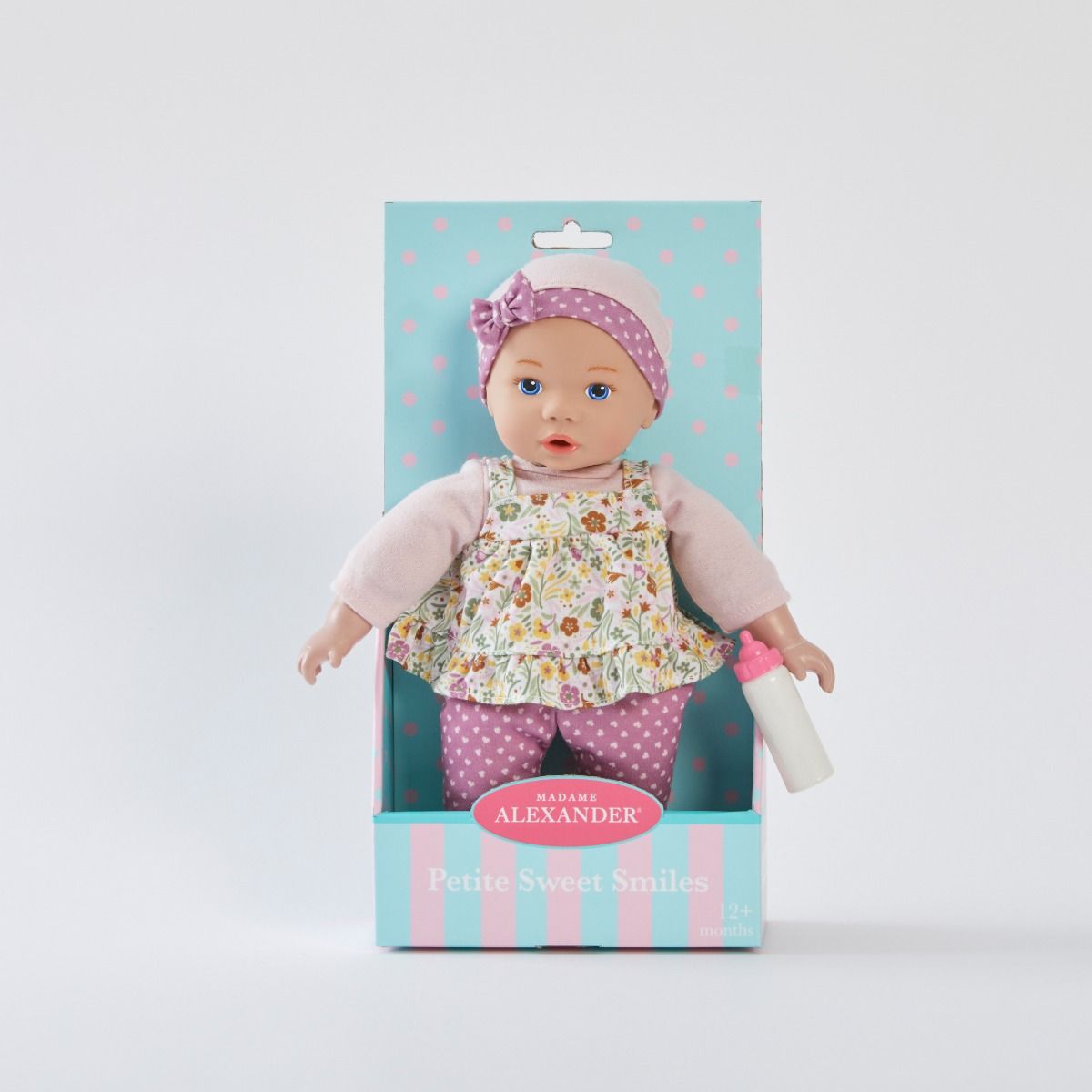 Petite Sweet Smiles Doll 10" Fancy Floral