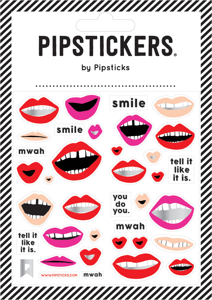 Stickers -  Lots of Lips (4x4)